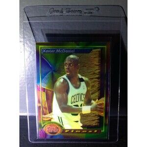 1993-94 Topps Finest Xavier McDaniel #61 Basketball Card